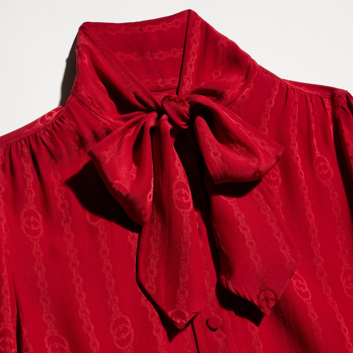 G chain silk jacquard shirt - Image 6